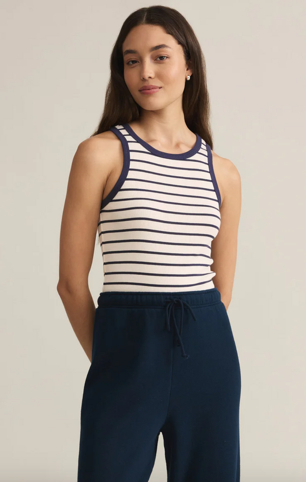 Hadley Striped Rib Tank
