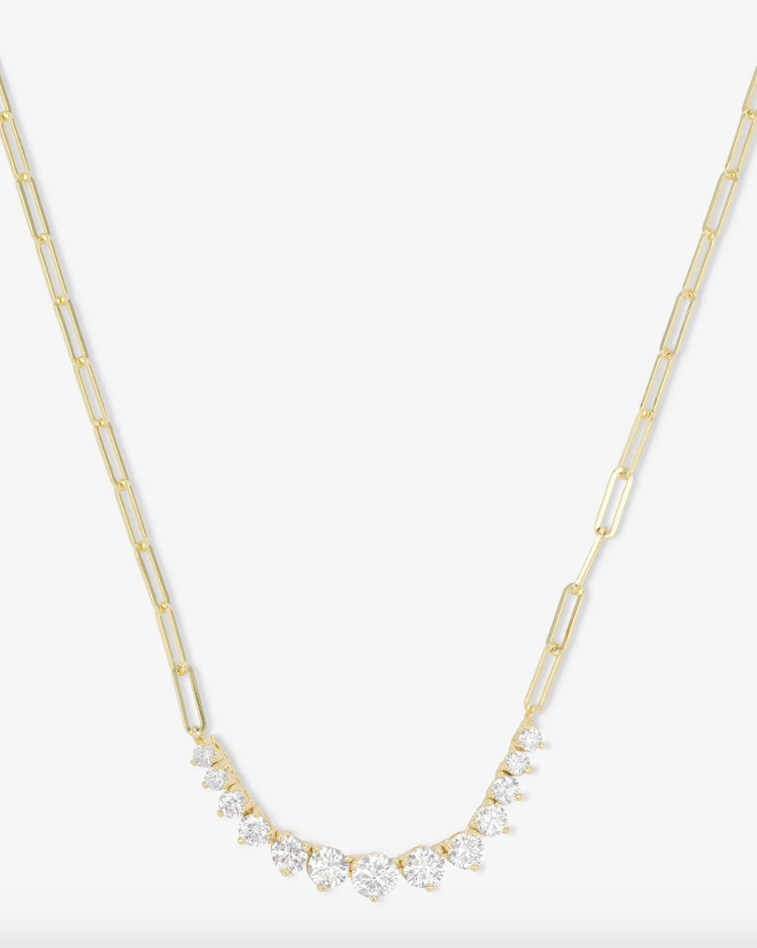 MM Graduated Tennis Necklace