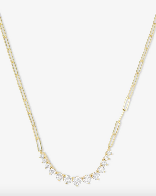 MM Graduated Tennis Necklace