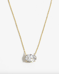 MM Crystal Pendant Necklace