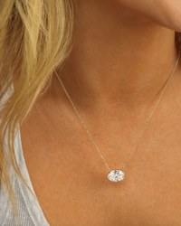 MM Crystal Pendant Necklace