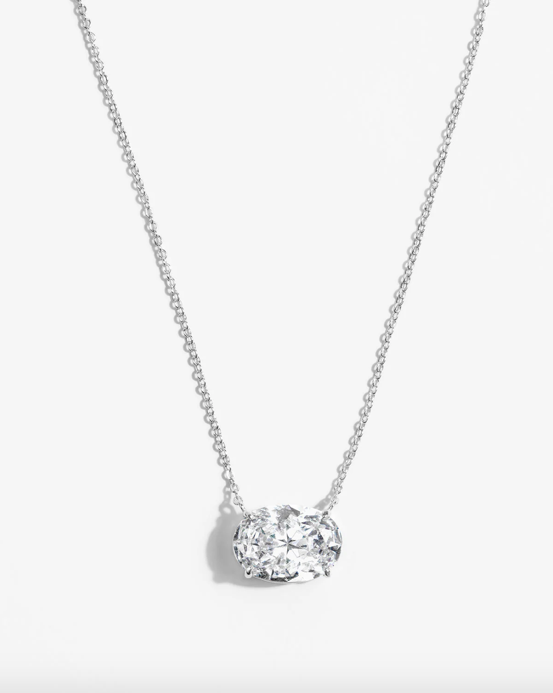 MM Crystal Pendant Necklace