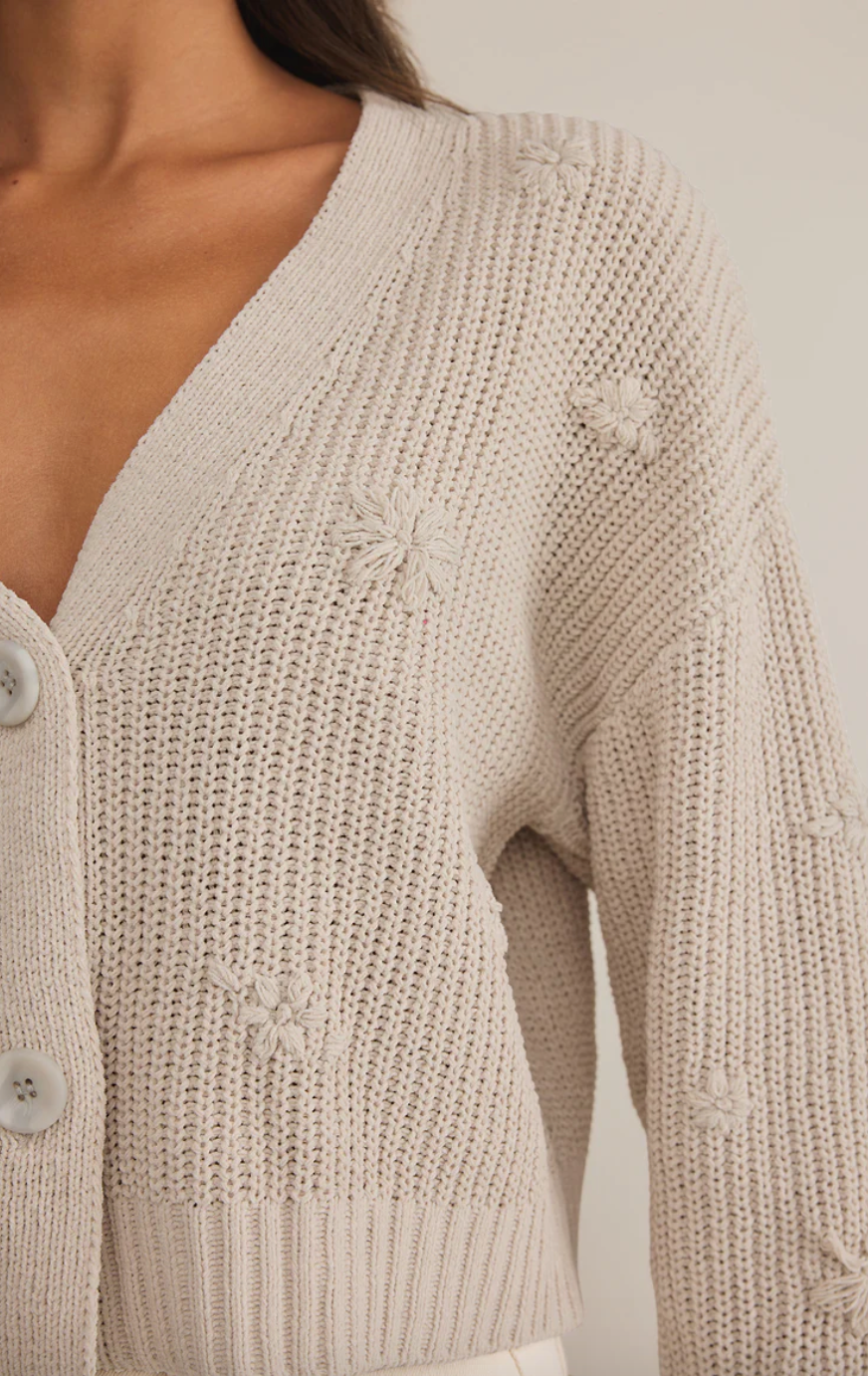 Fleur Cropped Cardigan