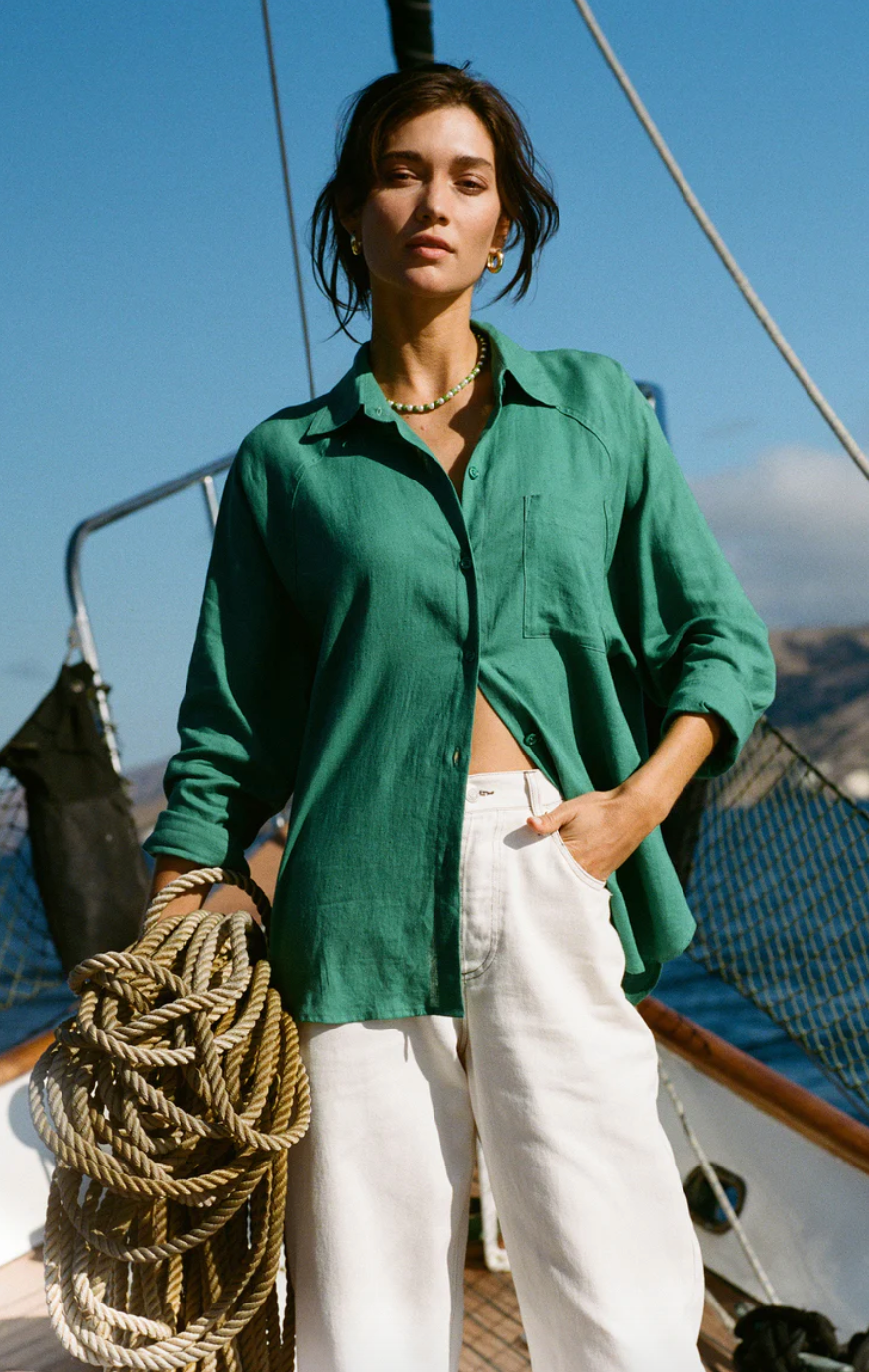 The Perfect Linen Top