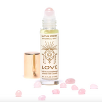 Essential Oil Roll-On with Crystals