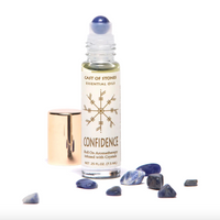 Essential Oil Roll-On with Crystals