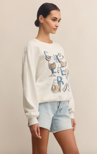 Z Supply Cheers Sunday Sweatshirt