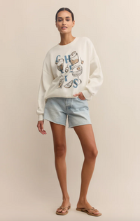 Z Supply Cheers Sunday Sweatshirt