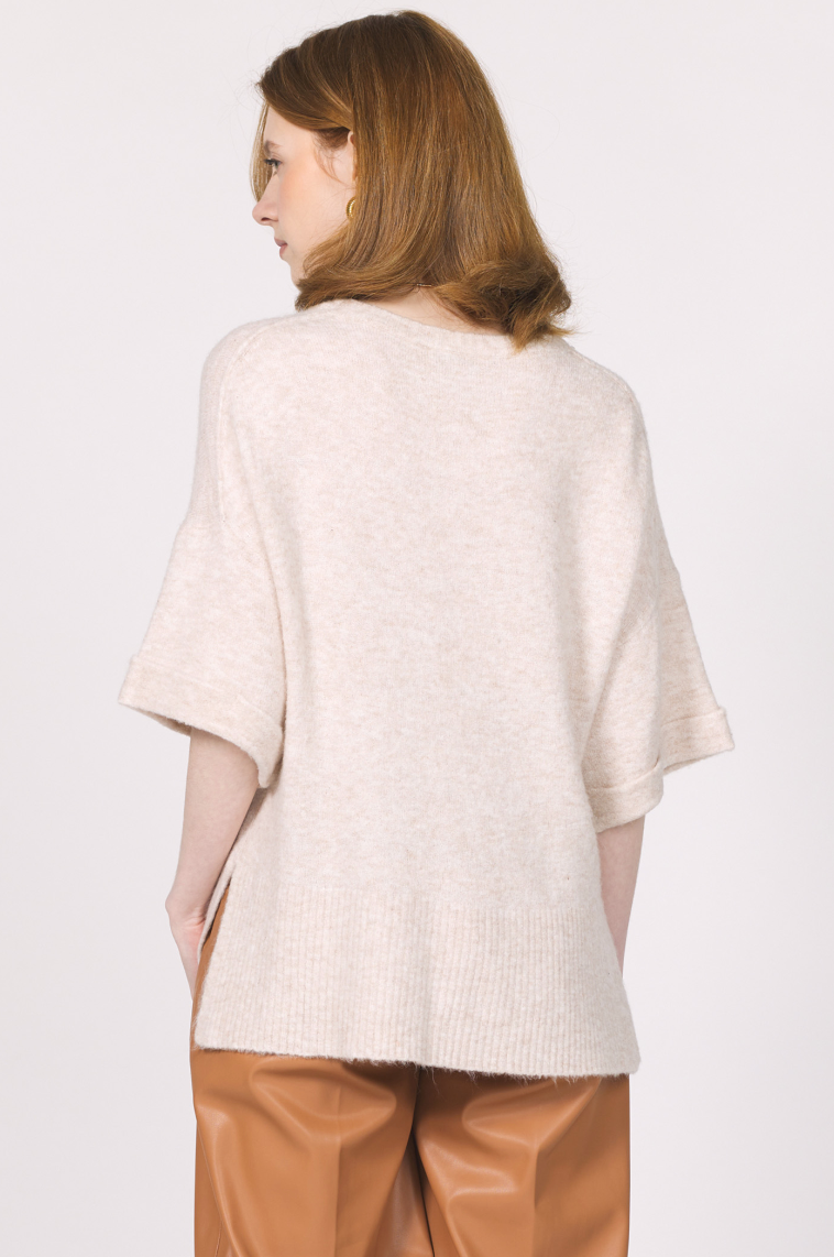 Another Love Short Sleeve Sweater Top