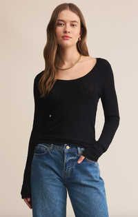 Z Supply Tibi Lace Mesh Sweater