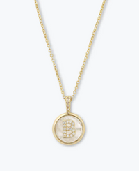 Baby Love Letter Initial Necklace