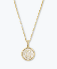 Baby Love Letter Initial Necklace