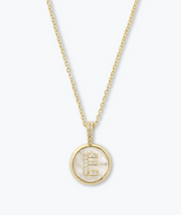 Baby Love Letter Initial Necklace