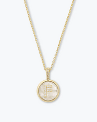 Baby Love Letter Initial Necklace