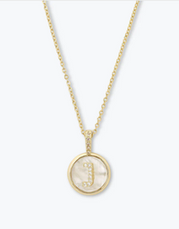 Baby Love Letter Initial Necklace