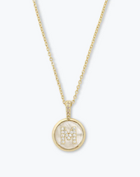 Baby Love Letter Initial Necklace