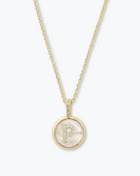Baby Love Letter Initial Necklace