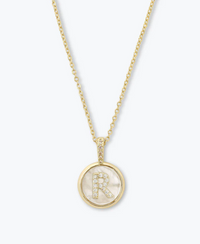 Baby Love Letter Initial Necklace