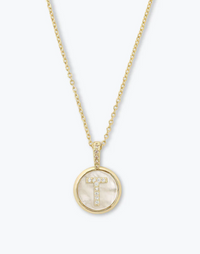 Baby Love Letter Initial Necklace