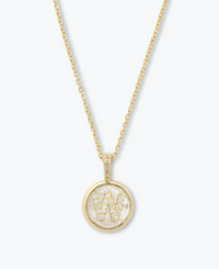 Baby Love Letter Initial Necklace
