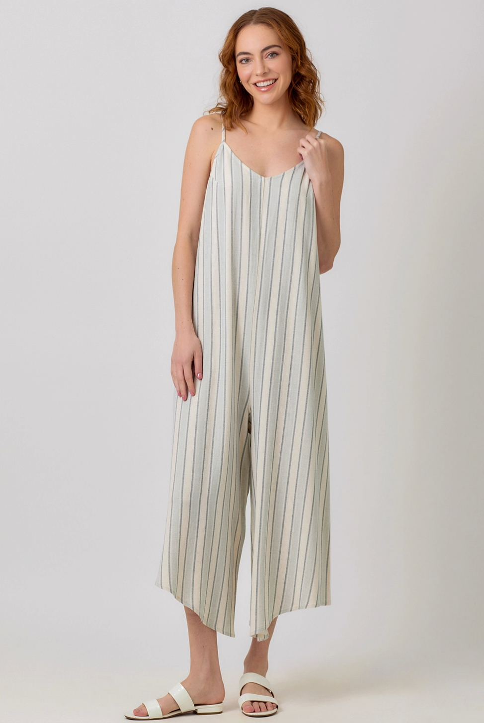Mystree Stripe Jumpsuit 61028 – Style Niche Boutique