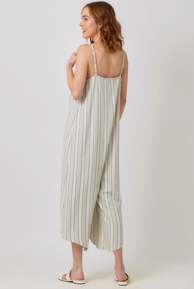 Stripe Jumpsuit
