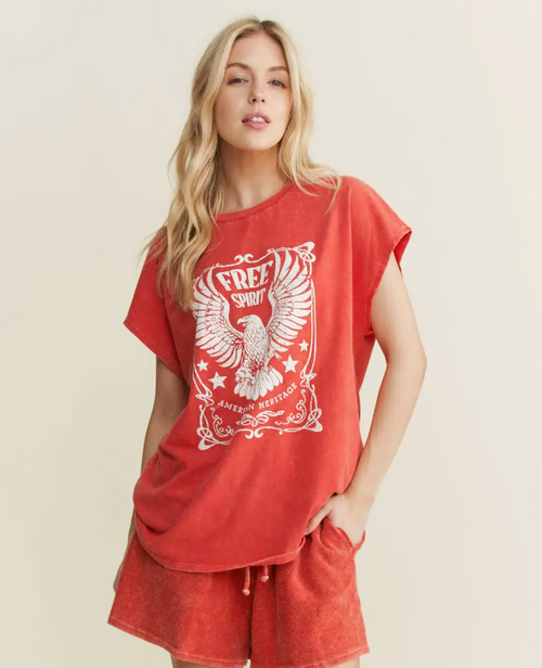 Free Spirit Muscle Tee