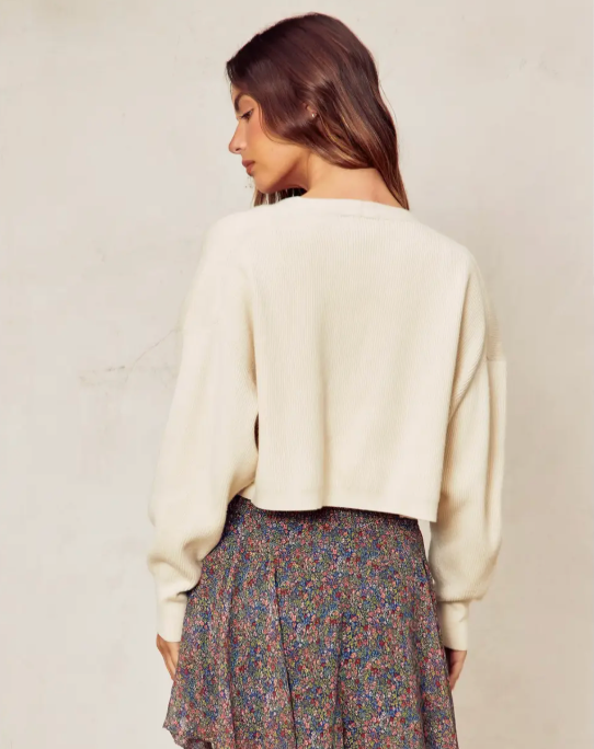 Sweater Shrug-Ecru