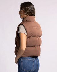 Issey Cropped Puffer Vest