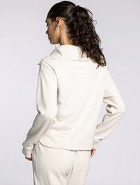 Doris Zip up Jacket-Cream