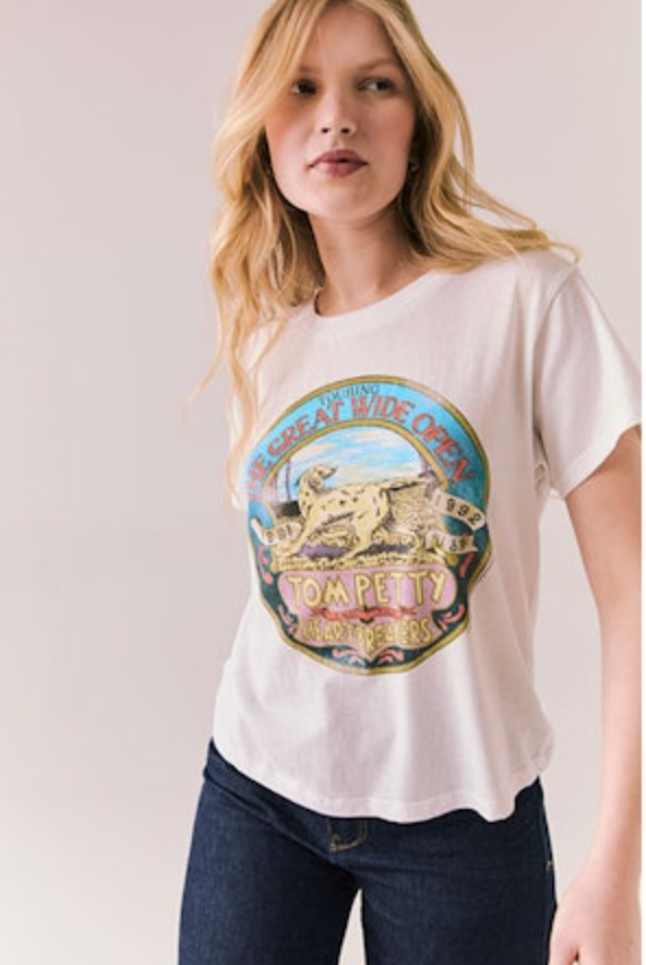 Tom Petty Tee-The Great Wide Open