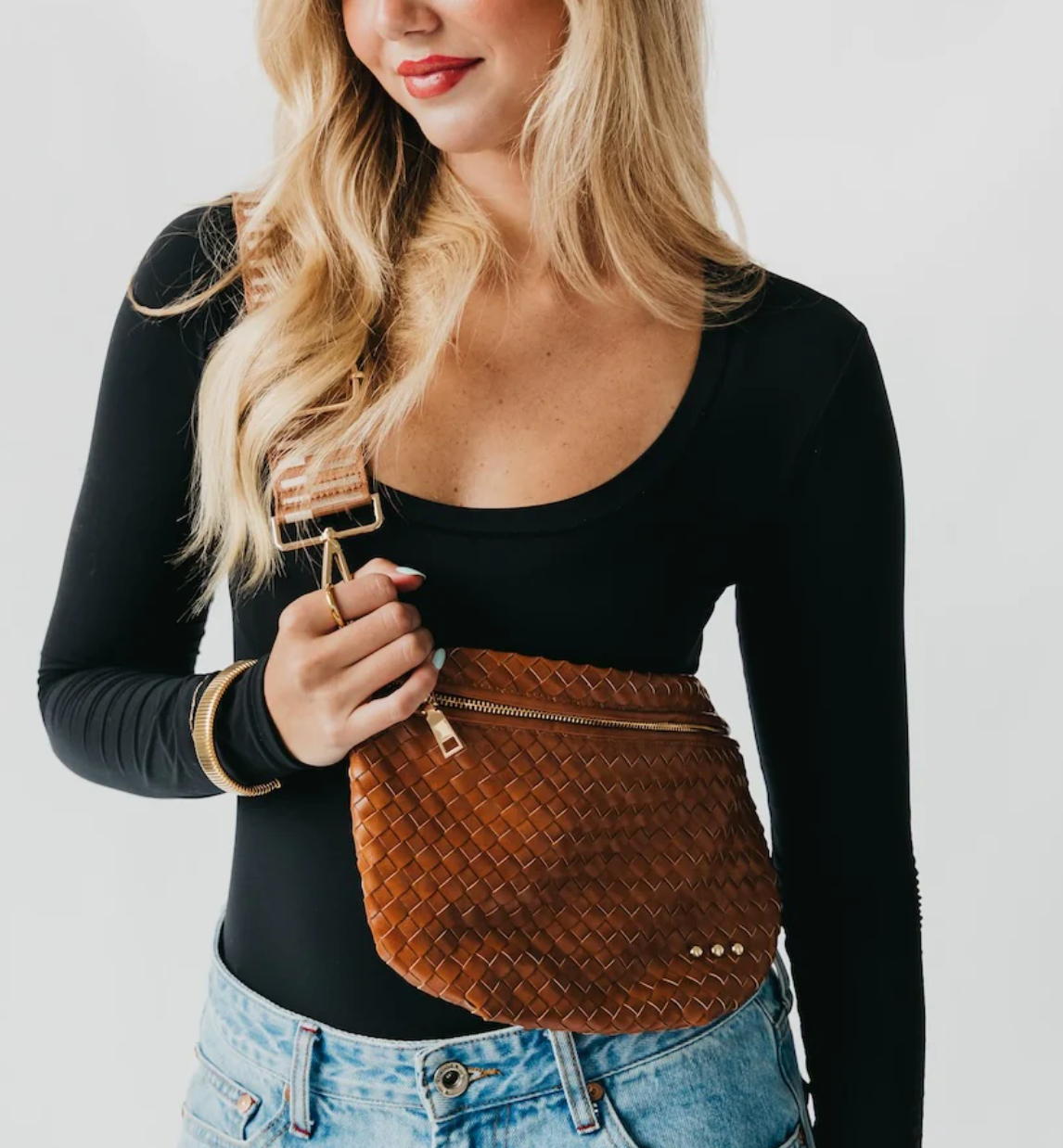 Woven Bum Bag