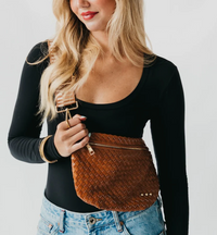 Woven Bum Bag
