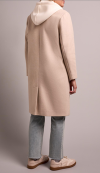 Tribal Trench Coat w/Fooler Hoodie