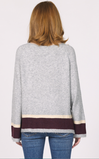 Long Sleeve Stripe Sweater