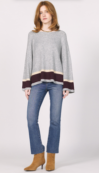 Long Sleeve Stripe Sweater
