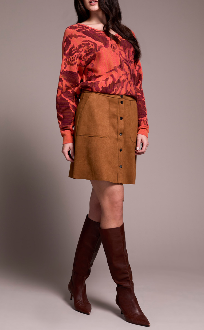 Tribal Skirt w/Snaps