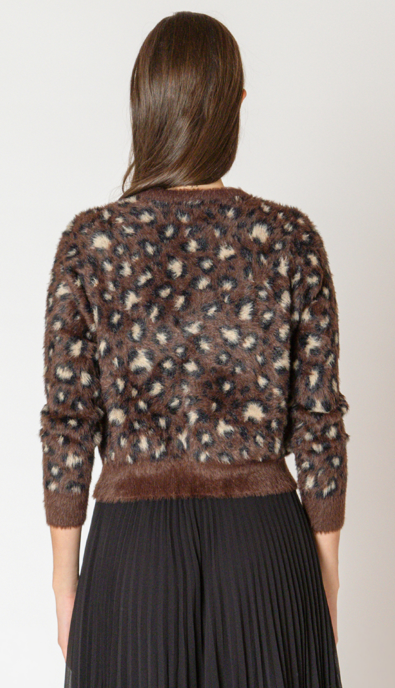 Dex Soft Touch Patterned Cardigan