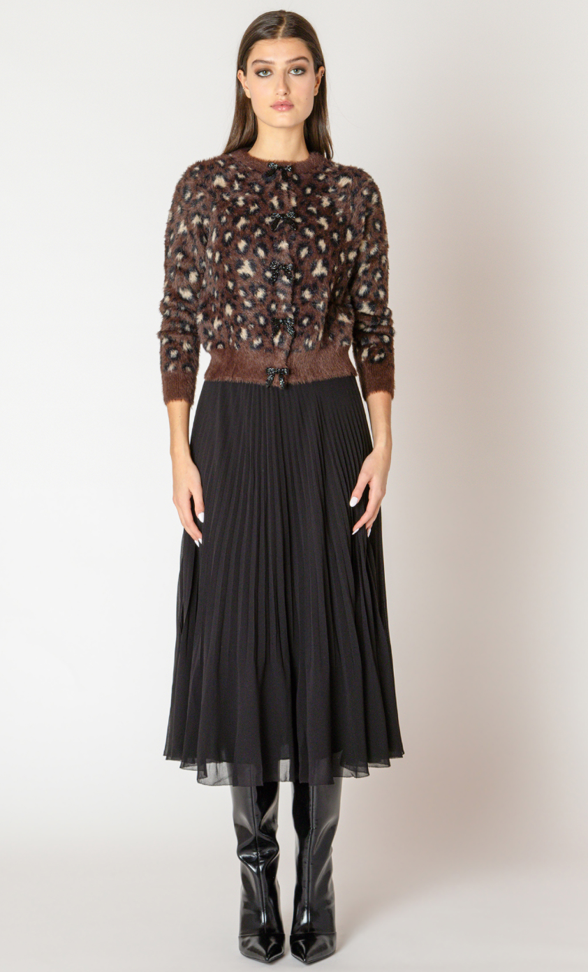 Dex Soft Touch Patterned Cardigan