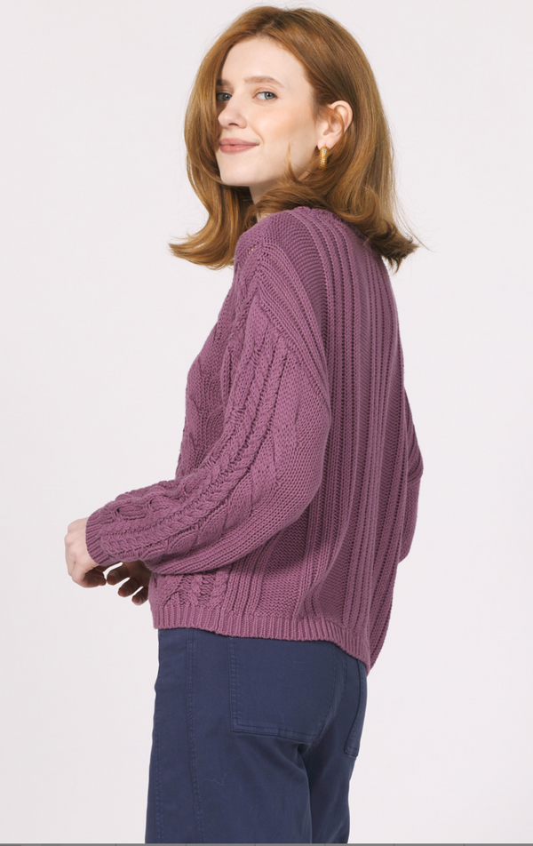 Another Love Niasha Cable Knit Sweater