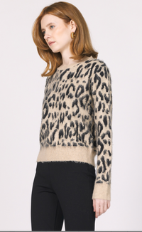 Another Love L/S Leopard Print Sweater