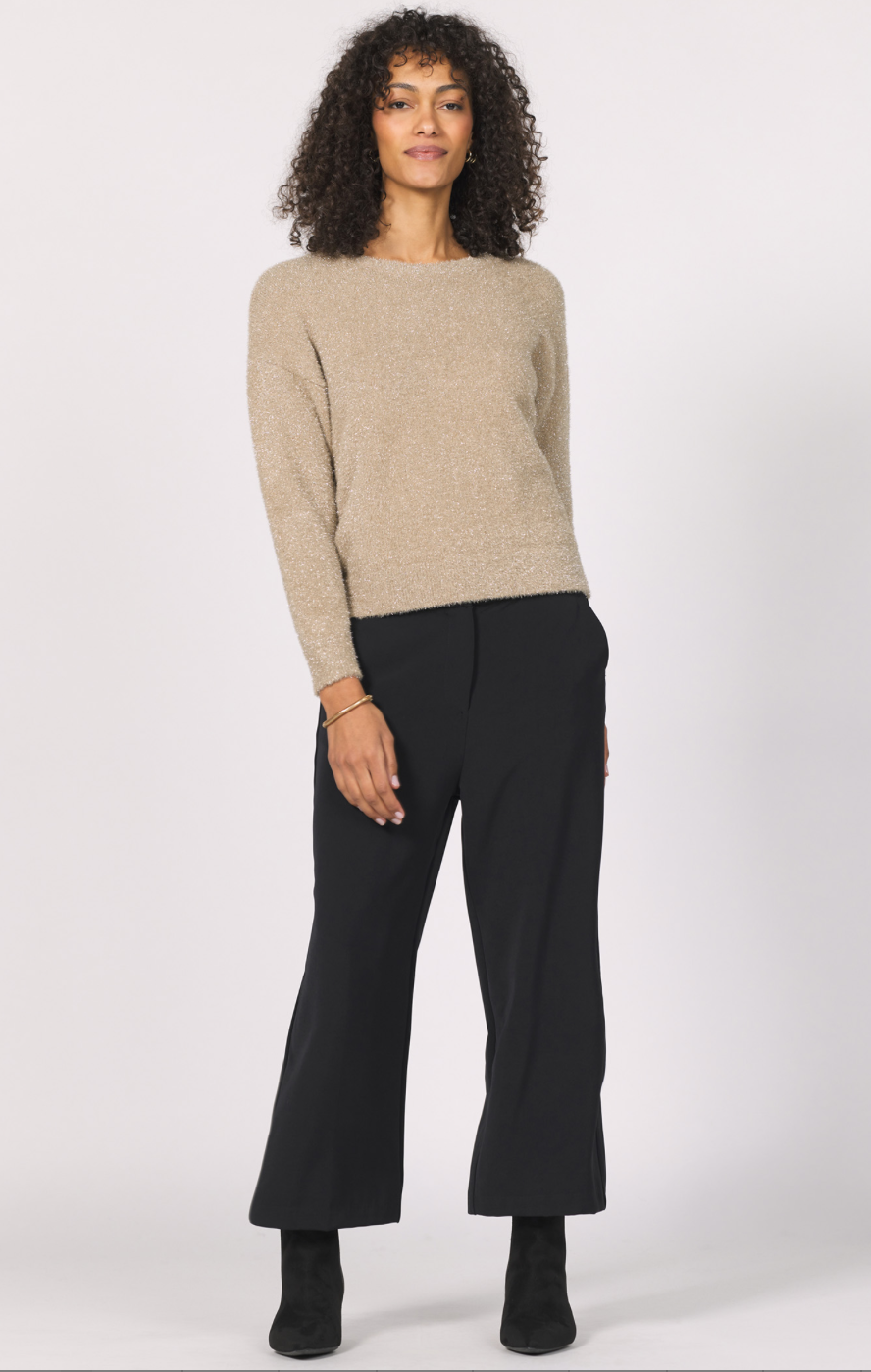 Another Love Jaylani Drop Shoulder Metallic Sweater