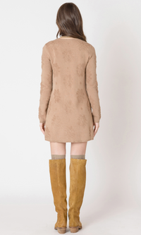 Dex Patterned Sweater Dress