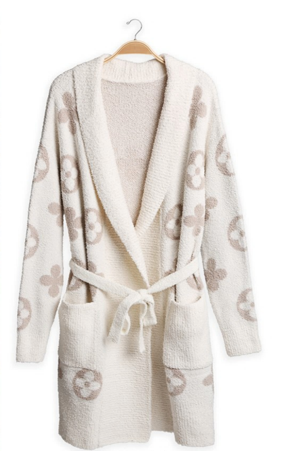 Clover/Floral Robe – Style Niche Boutique