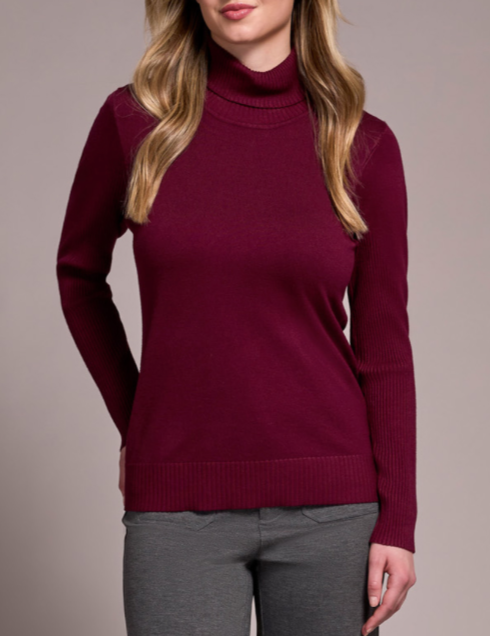 Tribal L/S Turtleneck Sweater