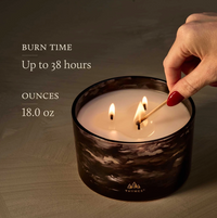 Noir Woods 3 Wick Candle-18oz