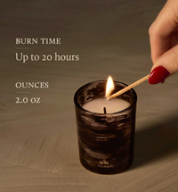 Noir Woods Votive Candle-2oz