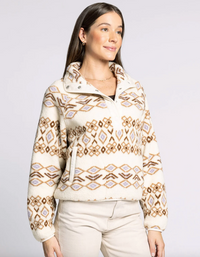 Aztec Piper Pullover