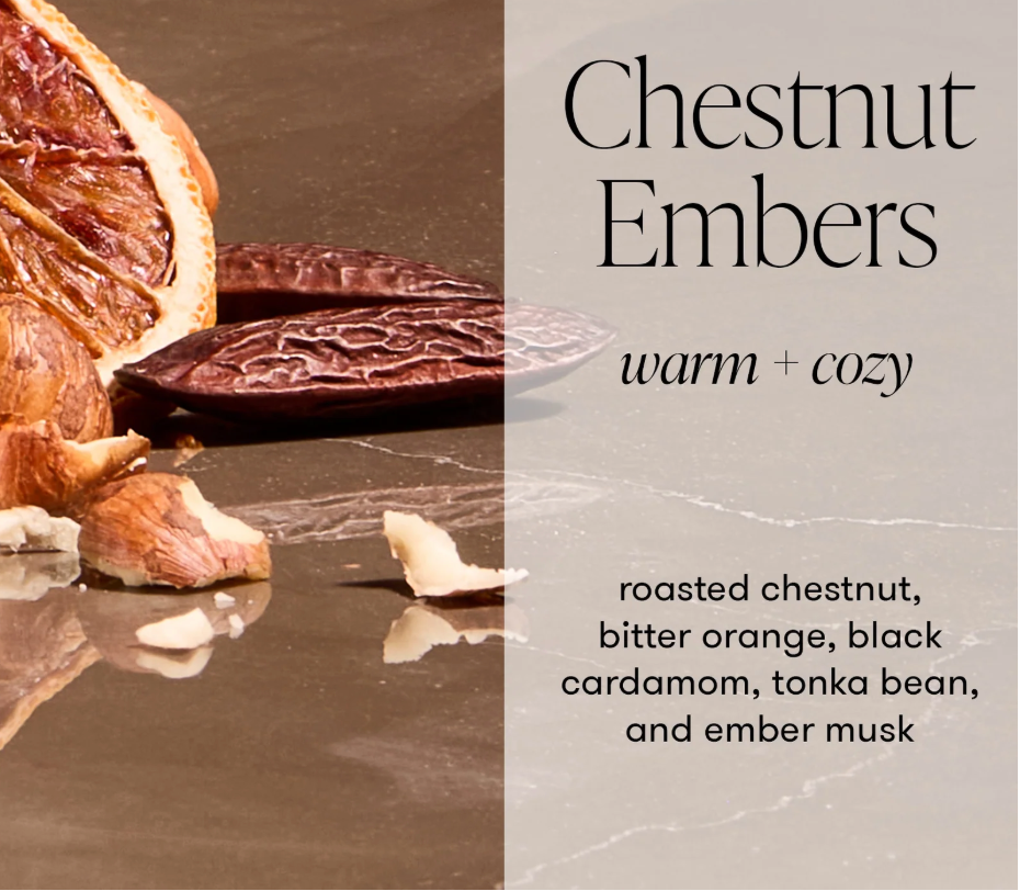 Autumn Glow Chestnut Embers Candle