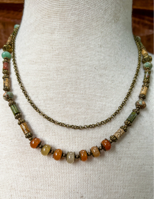 Double Chain Necklace